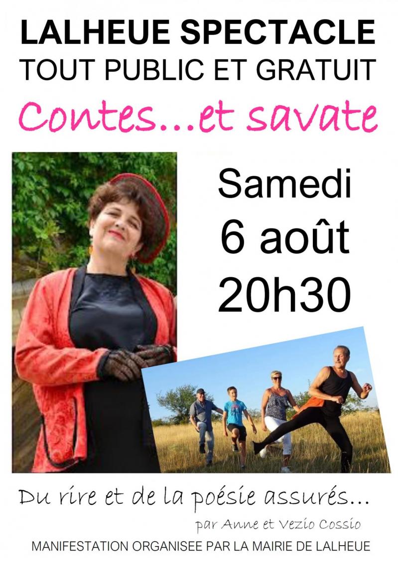Affiche spectacle cossio 6 aout