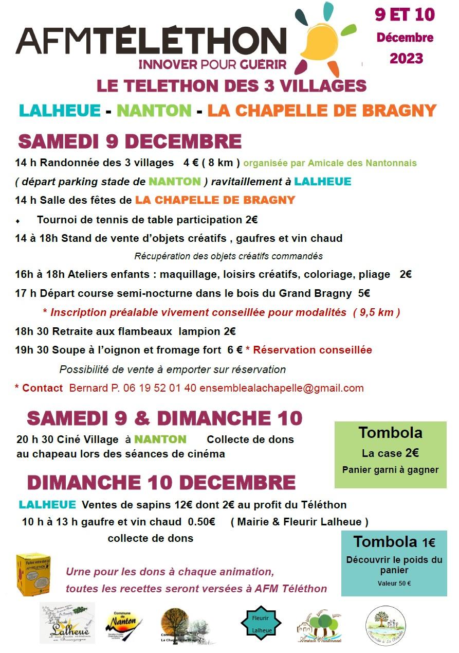 Affiche telethon 2023