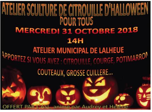 Atelier halloween
