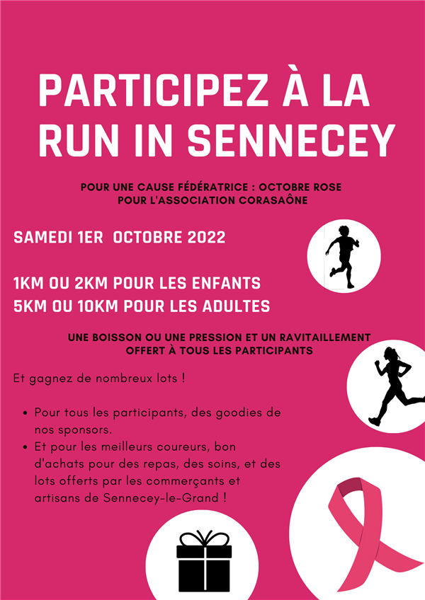 Flyer run in sennecey