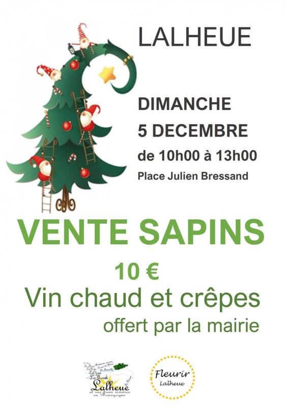Vente sapins lalheue